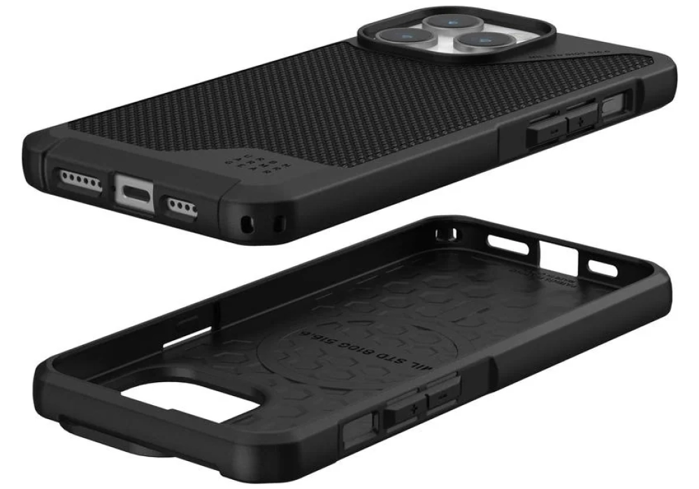 UAG Coque arrière Metropolis LT iPhone 15 Pro Max Kevlar