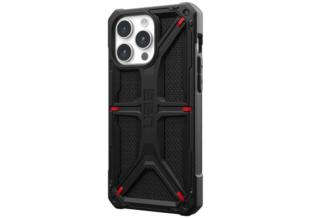 UAG Coque arrière Monarch iPhone 15 Pro Max Kevlar