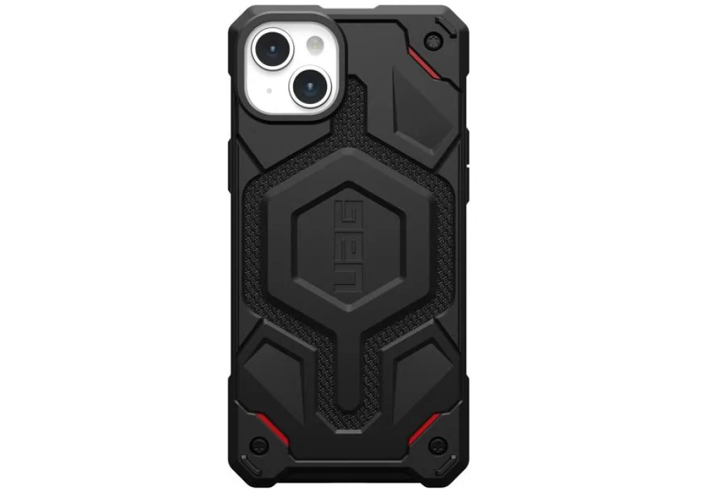 UAG Coque arrière Monarch Pro iPhone 15 Plus Kevlar