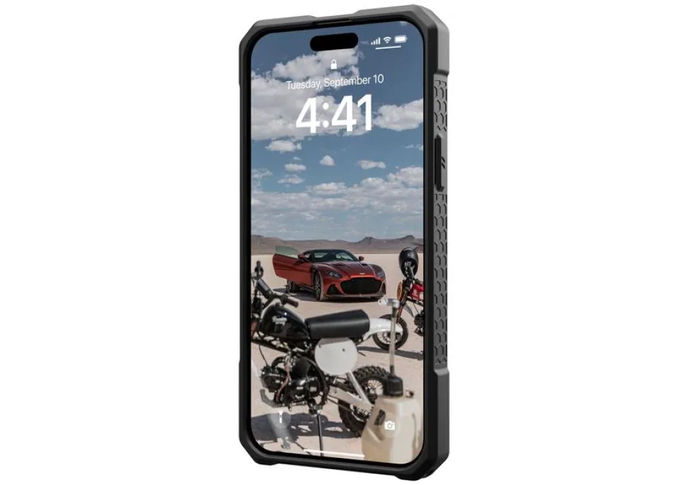 UAG Coque arrière Monarch Pro iPhone 15 Plus Kevlar