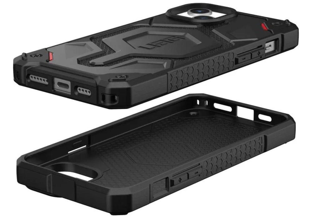 UAG Coque arrière Monarch Pro iPhone 15 Plus Kevlar