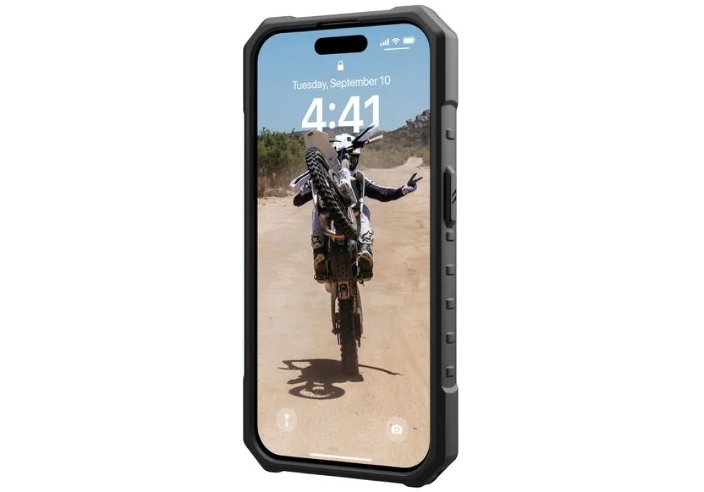 UAG Coque arrière Pathfinder iPhone 15 Pro Black