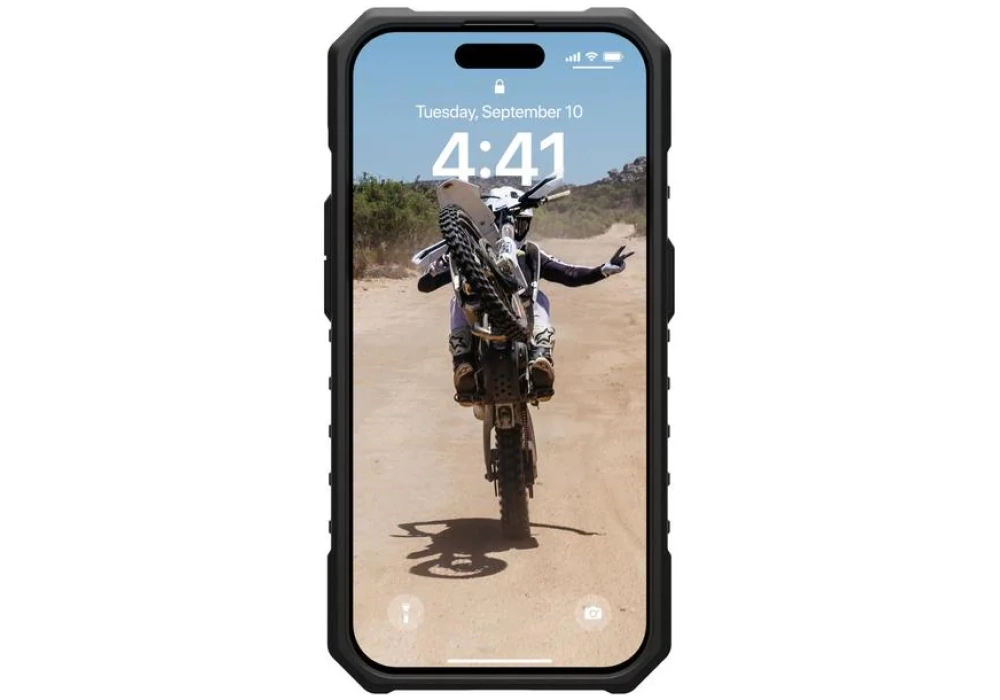 UAG Coque arrière Pathfinder iPhone 15 Pro Black