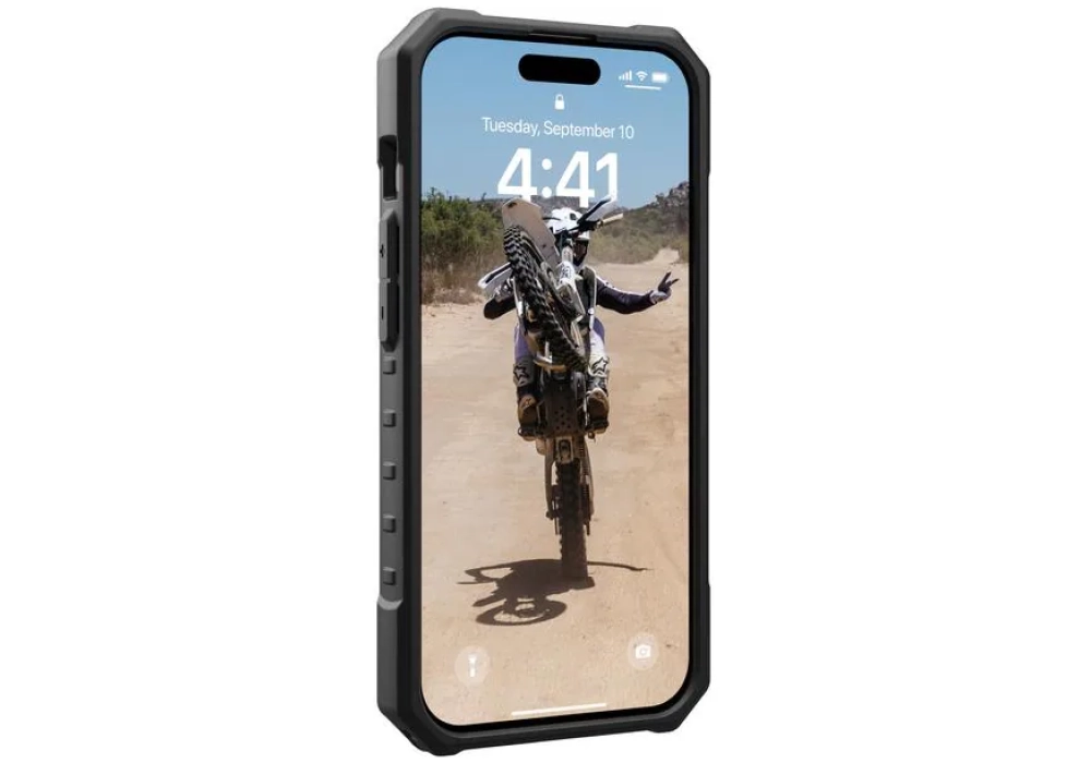 UAG Coque arrière Pathfinder iPhone 15 Pro Black