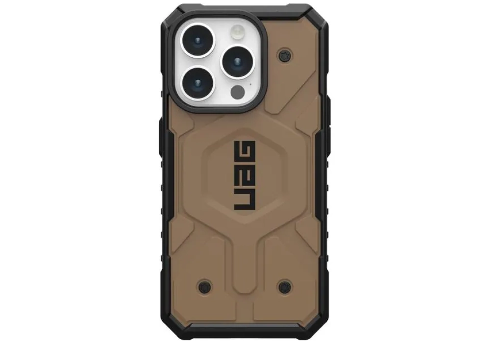 UAG Coque arrière Pathfinder iPhone 15 Pro Dark Earth