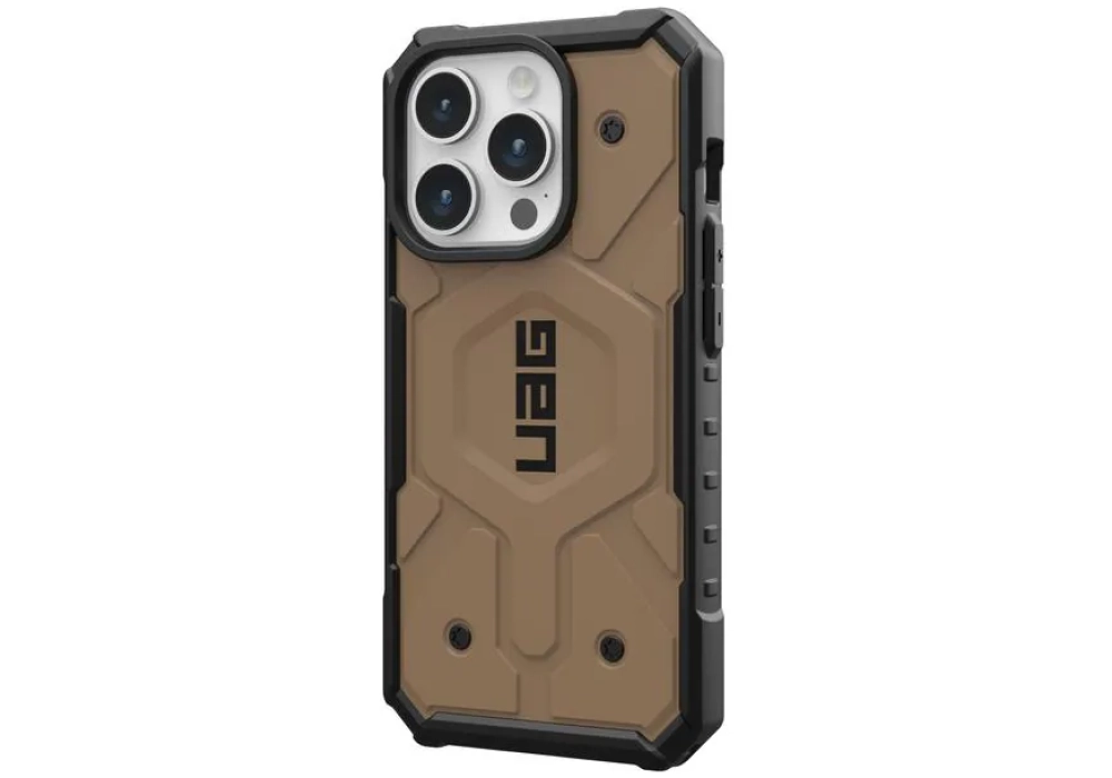 UAG Coque arrière Pathfinder iPhone 15 Pro Dark Earth