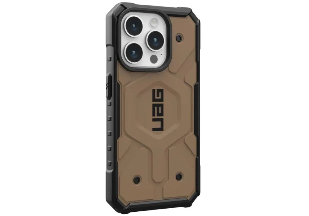 UAG Coque arrière Pathfinder iPhone 15 Pro Dark Earth