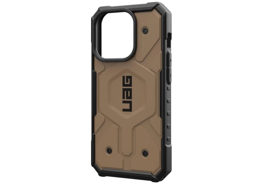 UAG Coque arrière Pathfinder iPhone 15 Pro Dark Earth