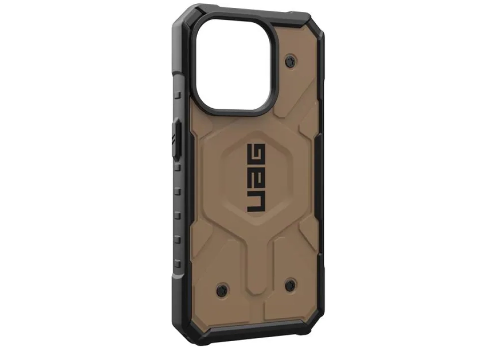 UAG Coque arrière Pathfinder iPhone 15 Pro Dark Earth