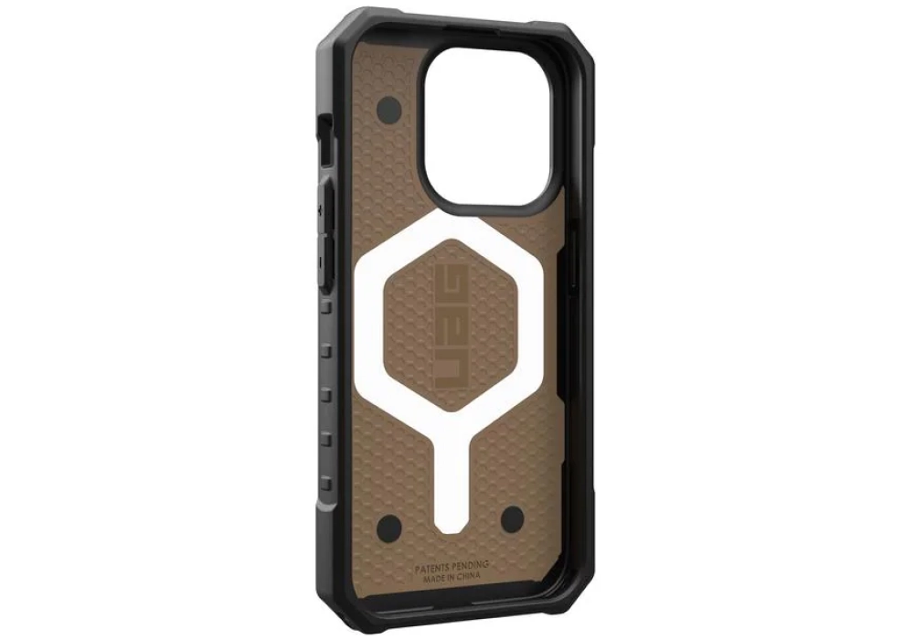 UAG Coque arrière Pathfinder iPhone 15 Pro Dark Earth