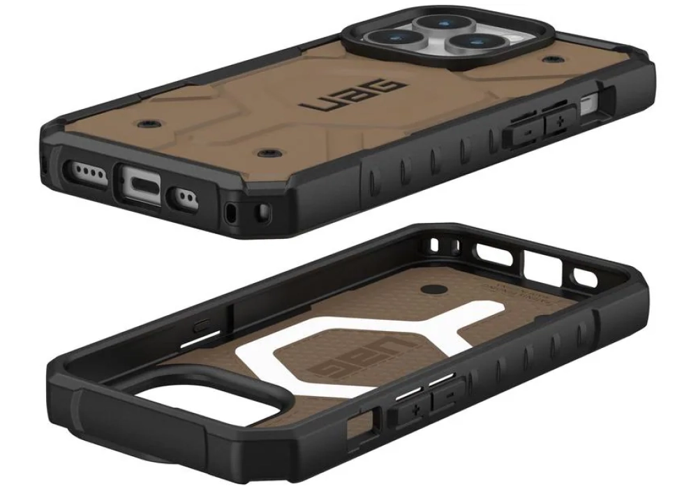 UAG Coque arrière Pathfinder iPhone 15 Pro Dark Earth