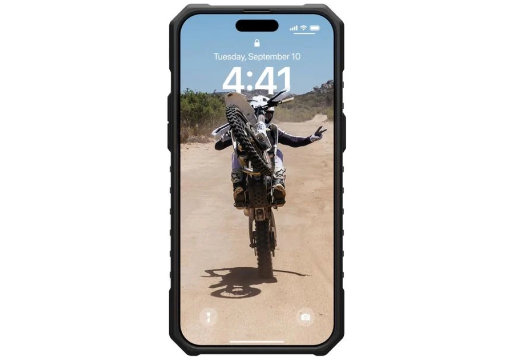 UAG Coque arrière Pathfinder iPhone 15 Pro Max Black