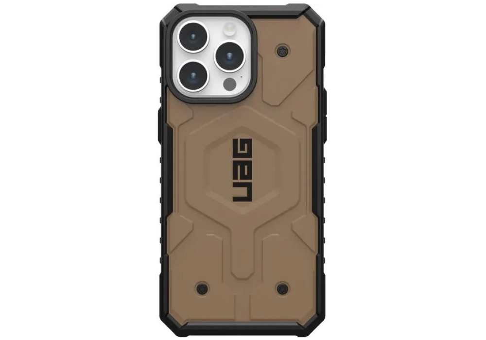 UAG Coque arrière Pathfinder iPhone 15 Pro Max Dark Earth