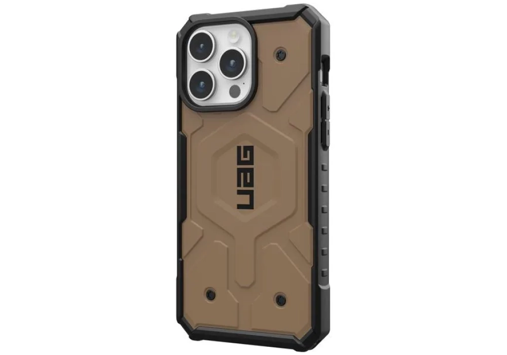 UAG Coque arrière Pathfinder iPhone 15 Pro Max Dark Earth