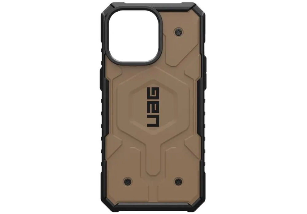 UAG Coque arrière Pathfinder iPhone 15 Pro Max Dark Earth