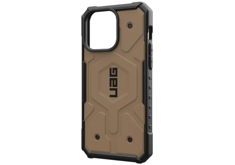 UAG Coque arrière Pathfinder iPhone 15 Pro Max Dark Earth