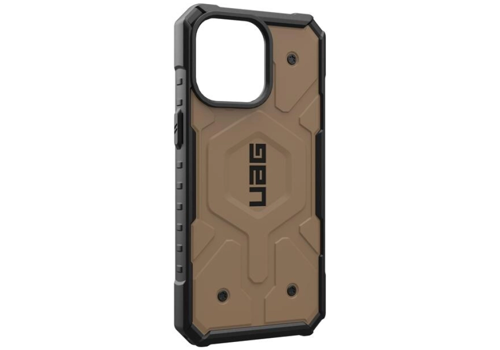 UAG Coque arrière Pathfinder iPhone 15 Pro Max Dark Earth