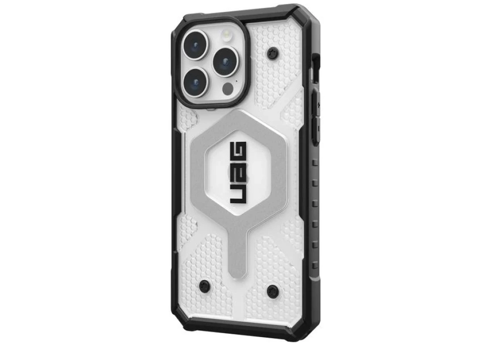 UAG Coque arrière Pathfinder iPhone 15 Pro Max Ice