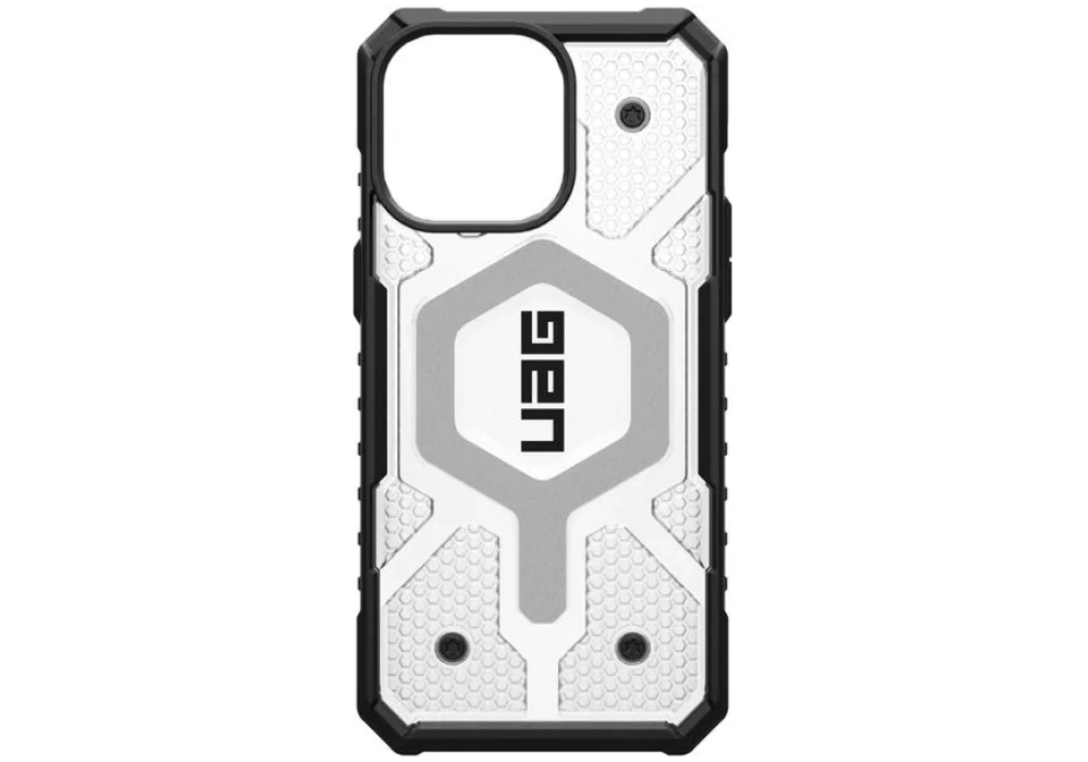 UAG Coque arrière Pathfinder iPhone 15 Pro Max Ice