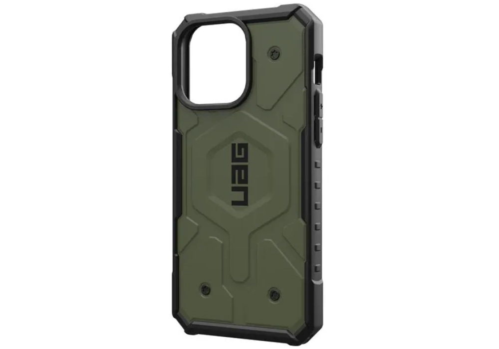 UAG Coque arrière Pathfinder iPhone 15 Pro Max Olive