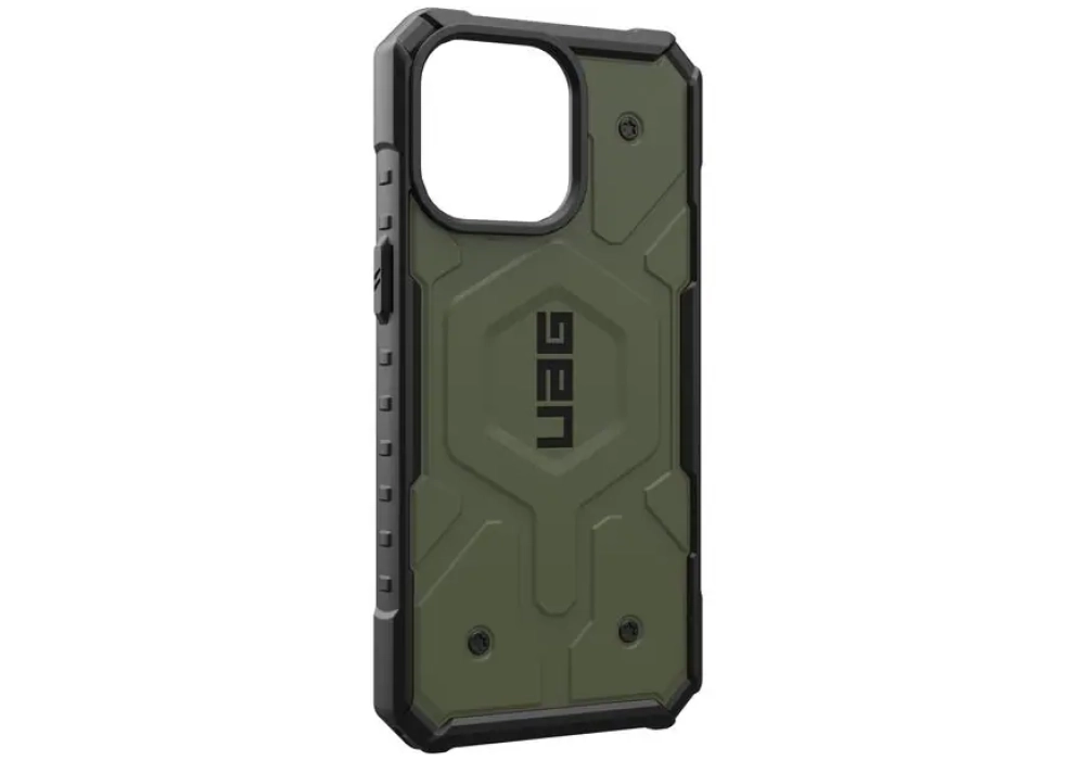 UAG Coque arrière Pathfinder iPhone 15 Pro Max Olive