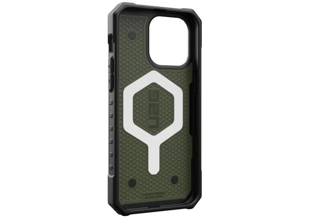 UAG Coque arrière Pathfinder iPhone 15 Pro Max Olive