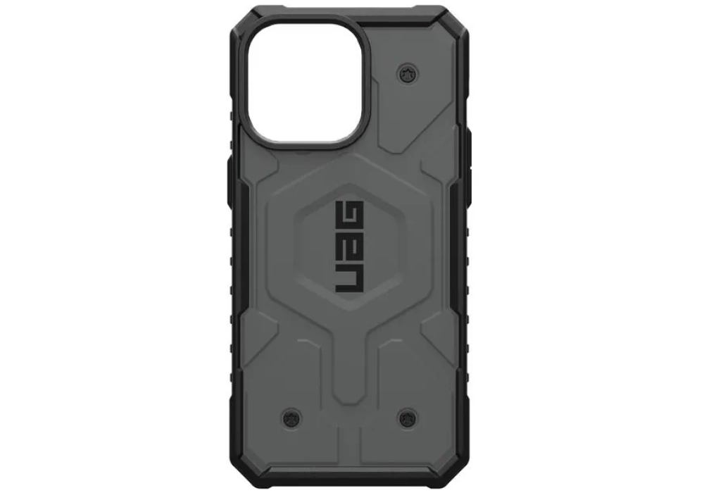 UAG Coque arrière Pathfinder iPhone 15 Pro Max Silver