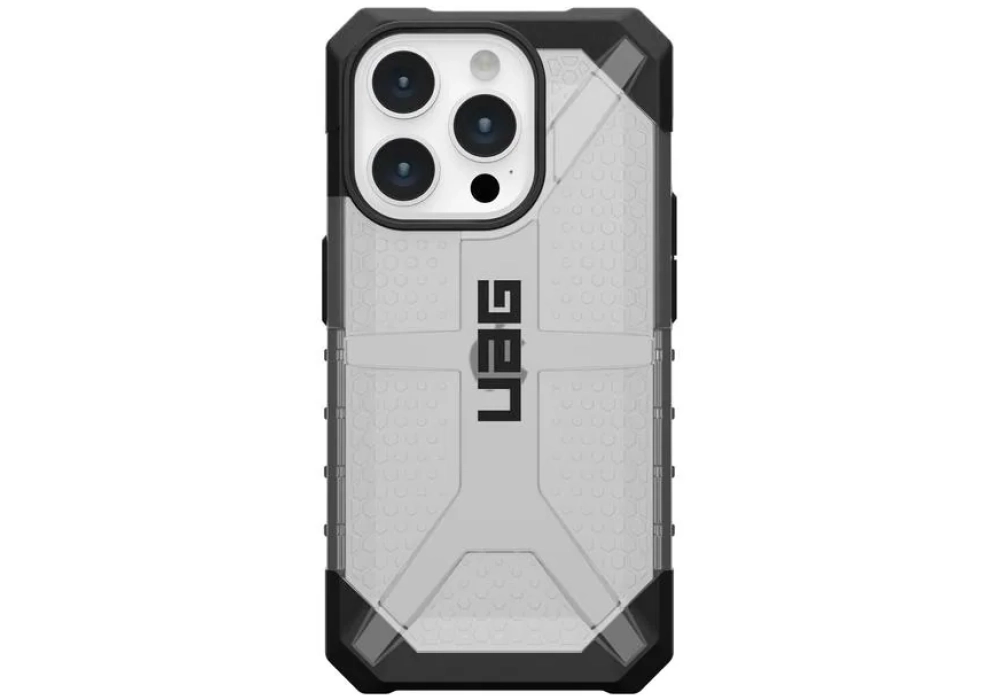 UAG Coque arrière Plasma Case iPhone 15 Pro Ice