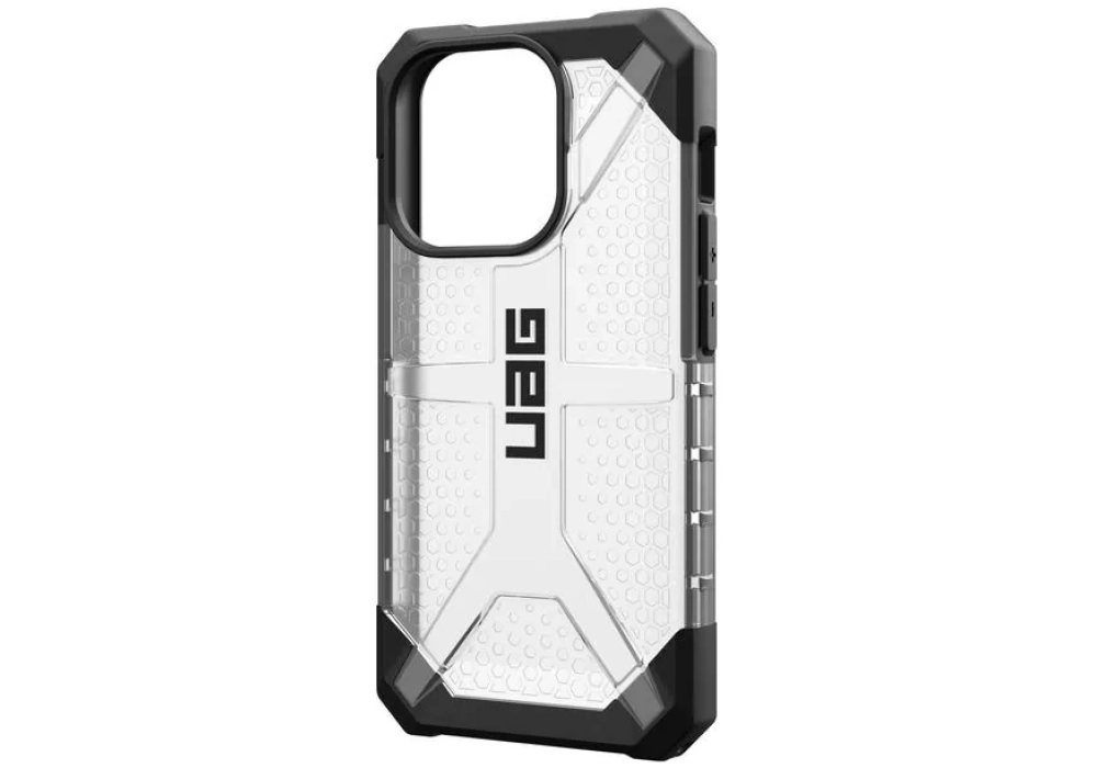 UAG Coque arrière Plasma Case iPhone 15 Pro Ice