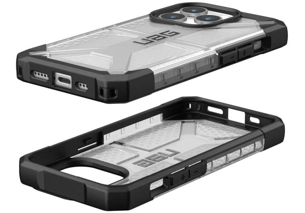 UAG Coque arrière Plasma Case iPhone 15 Pro Ice