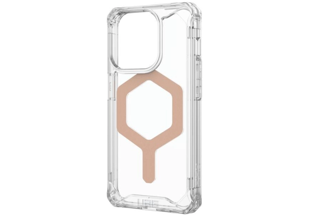 UAG Coque arrière Plyo MagSafe Apple iPhone 15 Pro Ice/Rose