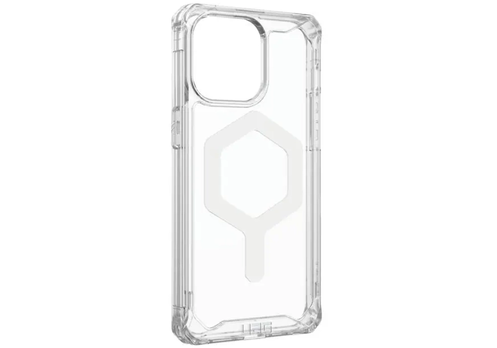 UAG Coque arrière Plyo MagSafe Apple iPhone 15 Pro Max Ice/White