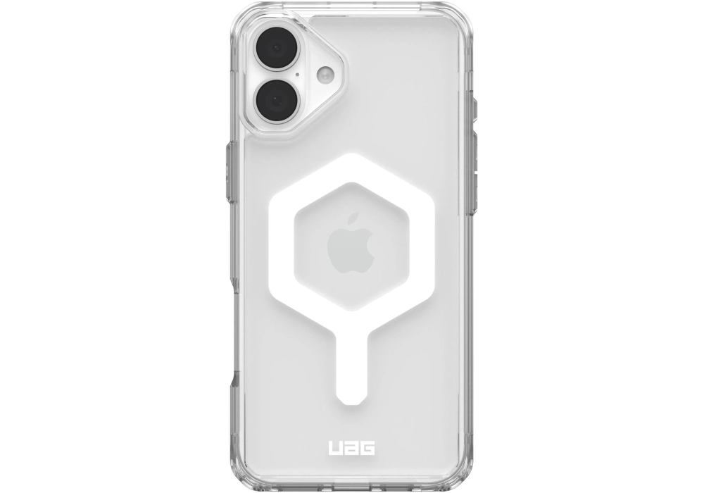 UAG Coque arrière Plyo MagSafe Apple iPhone 16 Plus Ice/White