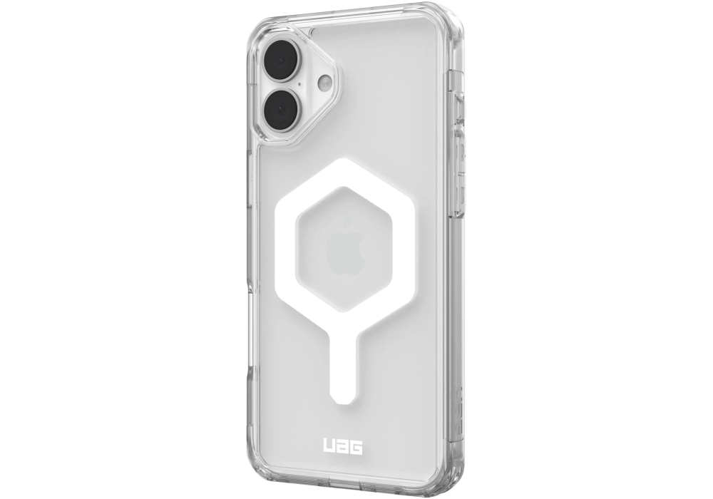 UAG Coque arrière Plyo MagSafe Apple iPhone 16 Plus Ice/White