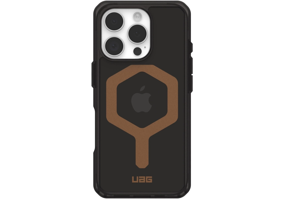 UAG Coque arrière Plyo MagSafe Apple iPhone 16 Pro Black/Bronze