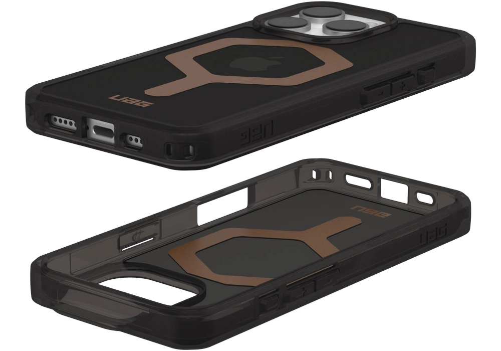 UAG Coque arrière Plyo MagSafe Apple iPhone 16 Pro Black/Bronze