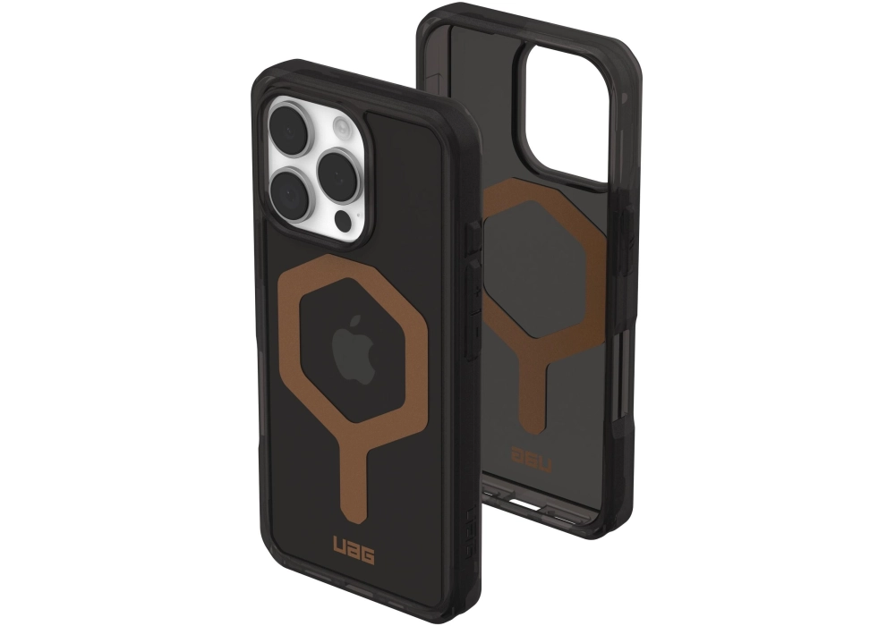 UAG Coque arrière Plyo MagSafe Apple iPhone 16 Pro Black/Bronze