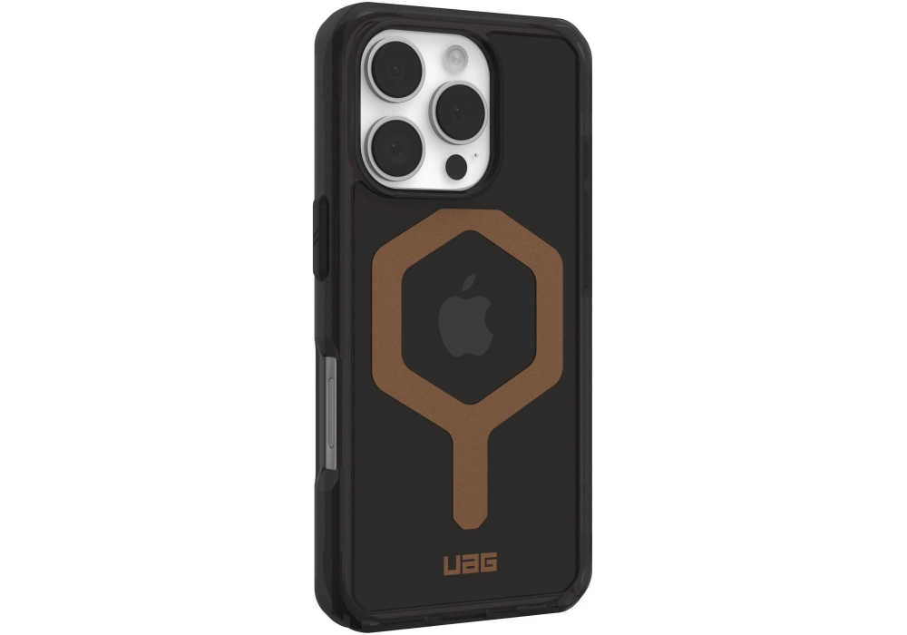 UAG Coque arrière Plyo MagSafe Apple iPhone 16 Pro Black/Bronze