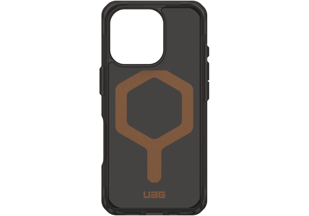 UAG Coque arrière Plyo MagSafe Apple iPhone 16 Pro Black/Bronze