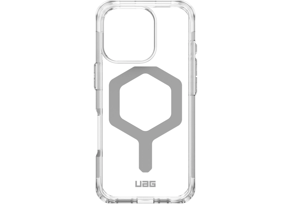 UAG Coque arrière Plyo MagSafe Apple iPhone 16 Pro Ice/Silver