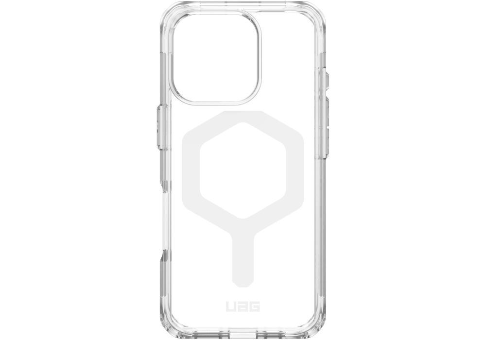 UAG Coque arrière Plyo MagSafe Apple iPhone 16 Pro Ice/White