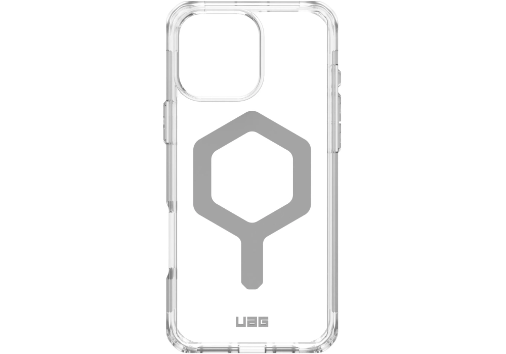 UAG Coque arrière Plyo MagSafe Apple iPhone 16 Pro Max Ice/Silver