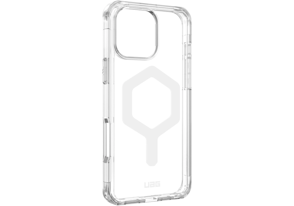 UAG Coque arrière Plyo MagSafe Apple iPhone 16 Pro Max Ice/White