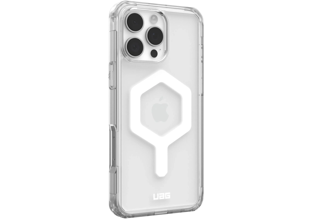 UAG Coque arrière Plyo MagSafe Apple iPhone 16 Pro Max Ice/White