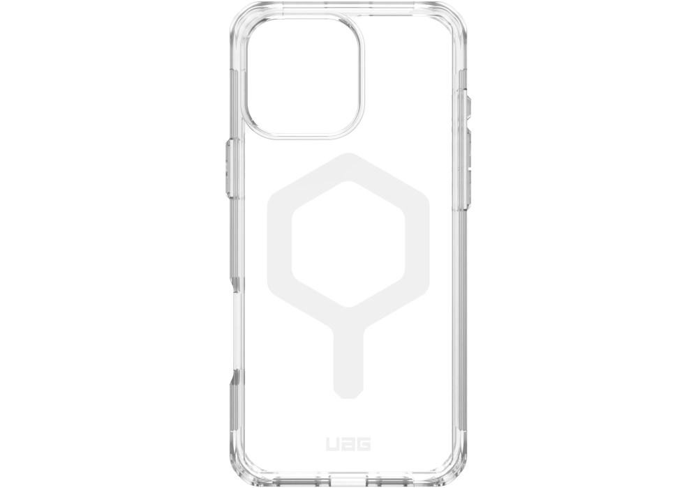 UAG Coque arrière Plyo MagSafe Apple iPhone 16 Pro Max Ice/White