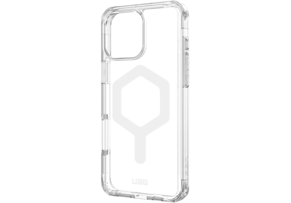 UAG Coque arrière Plyo MagSafe Apple iPhone 16 Pro Max Ice/White