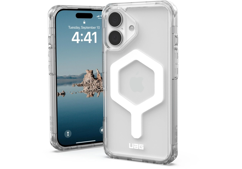 UAG  Plyo Mag ice/white / iPhone 16