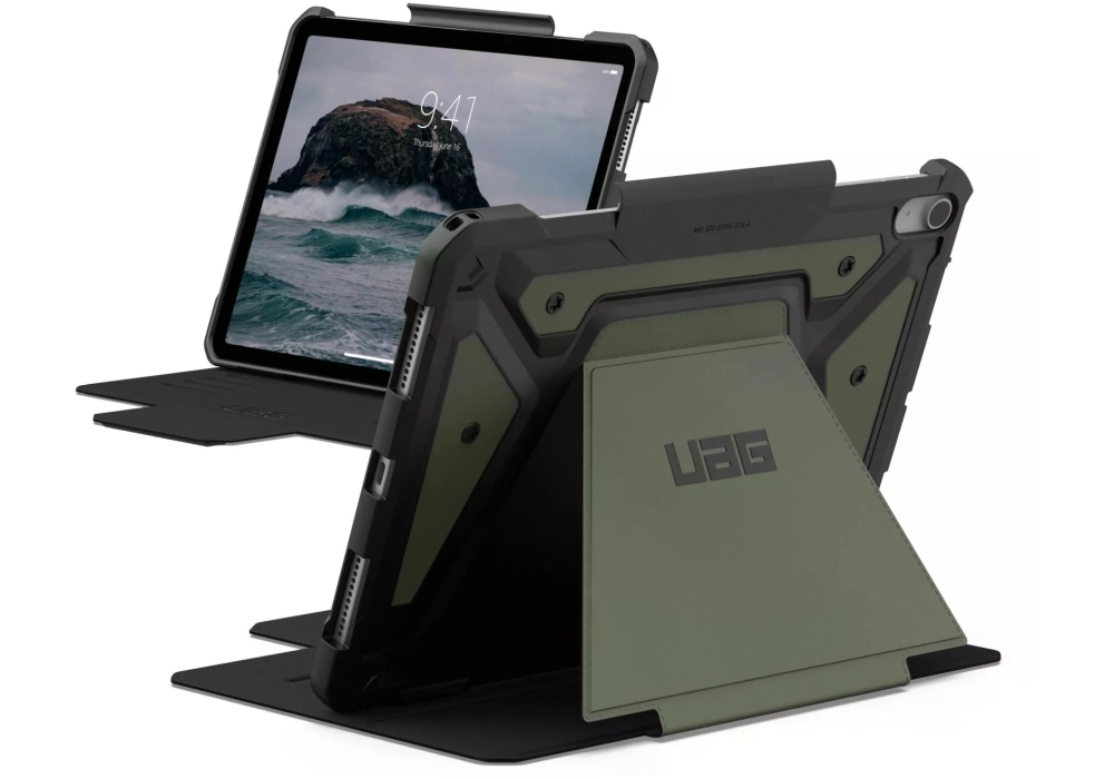 UAG Tablet Book Cover Metropolis SE iPad Air 2024 11" Olive