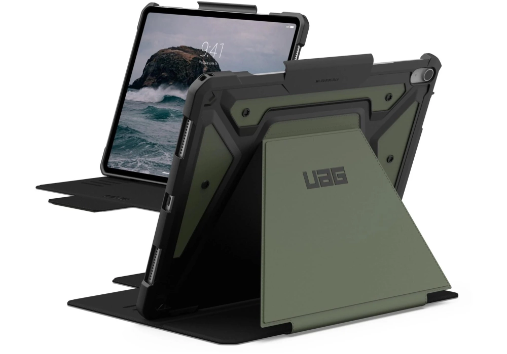 UAG Tablet Book Cover Metropolis SE iPad Air 2024 13" Olive