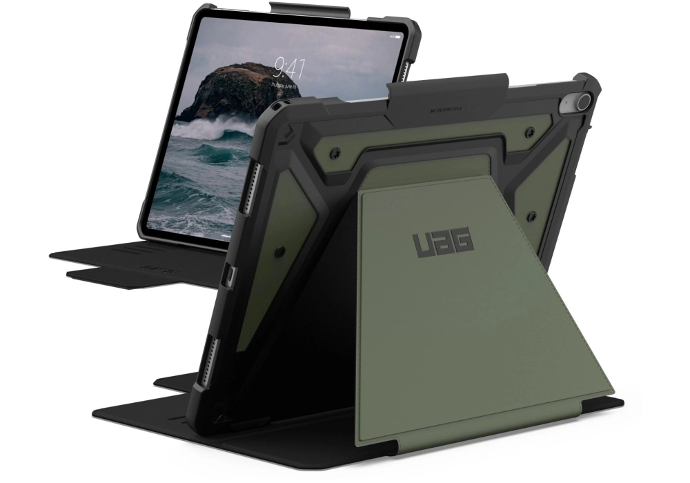 UAG Tablet Book Cover Metropolis SE iPad Air 2024 13" Olive